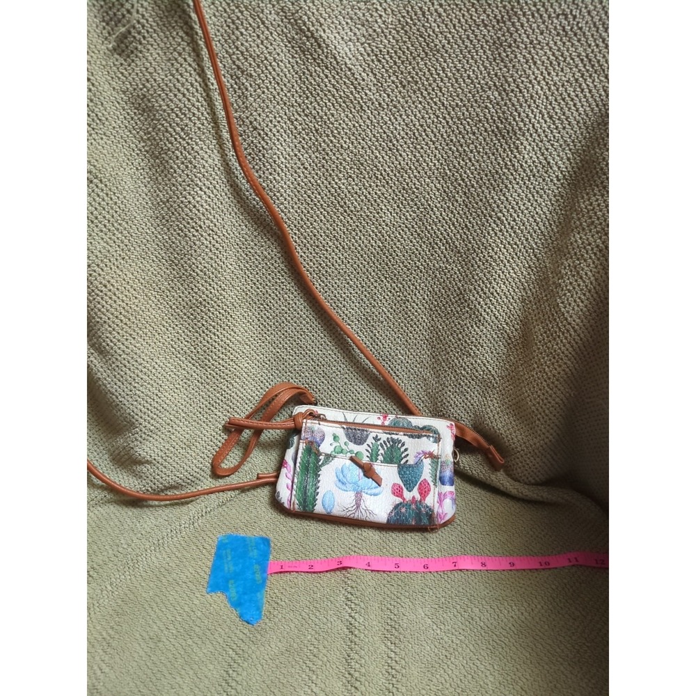 Ladies Small Floral Purse - Crossbody